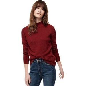 J. Crew Cashmere Mockneck Sweater - XS